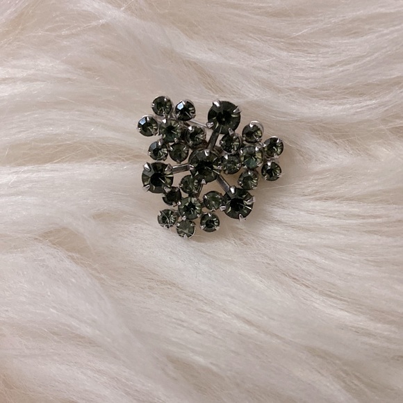 💲5 SALE💲Vintage Mid-Century Modern Atomic Starburst Brooch - Picture 3 of 4